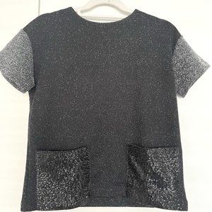 Sequin Structured Blouse